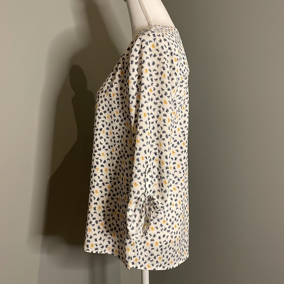 ARMAND THIERY WOMENS BLOUSE WITH SILVER TASSEL FRONT ZIPPER - Picture 4 of 15